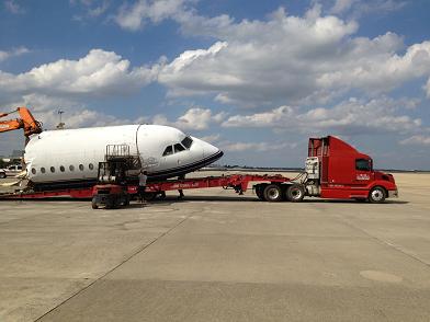 BAC 1-11 Aircraft Demolition – Ramp Photos and Video